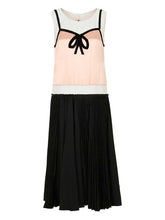 Load image into Gallery viewer, Marni Pleated Midi Dress w/Bow 46IT/10US
