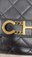Load and play video in Gallery viewer, Chanel Enchained Black Clutch Crossbody Bag
