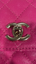 Load and play video in Gallery viewer, Chanel 22K Rose Small Coco Handle Flap BagCrossbody Bag
