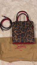 Load and play video in Gallery viewer, Christian Louboutin Leopard Mini Crossbody Bag
