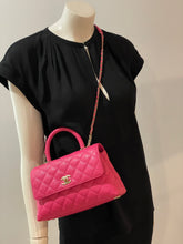 Load image into Gallery viewer, Chanel 22K Rose Small Coco Handle Flap BagCrossbody Bag
