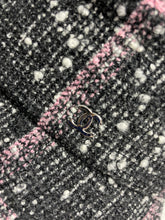 Load image into Gallery viewer, Chanel 22K Black Pink Tweed Bucket Hat
