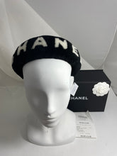 Load image into Gallery viewer, Chanel Black White Shearling Headband
