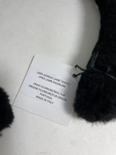 Load image into Gallery viewer, Chanel Black White Shearling Headband
