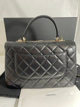 Load image into Gallery viewer, Chanel 22S Black Large Trendy Bag
