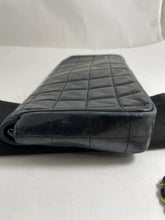 Load image into Gallery viewer, Chanel Vintage Black East West Chocolate Bar Shoulder Bag
