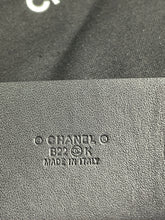 Load image into Gallery viewer, Chanel 22K Black/Ecru Tweed Buckle  Leather Belt
