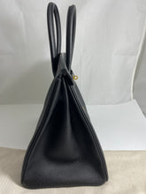 Load image into Gallery viewer, Hermes Unisex 35 Epsom Black Leather Birkin
