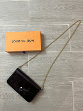 Load image into Gallery viewer, Louis Vuitton Felicie Bordeaux Amarante Vernis Pouchette Crossbody
