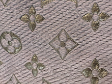 Load image into Gallery viewer, Louis Vuitton Logomania Blue Wool Silk Shine Scarf
