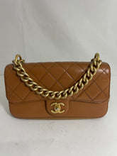 Load image into Gallery viewer, Chanel Two Tone Flap Top Handle Rectangle Crossbody Bag
