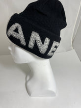 Load image into Gallery viewer, Chanel Black Wool Cashmere Hat

