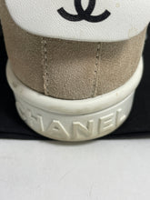 Load image into Gallery viewer, Chanel Beige Suede Trainer Sneakers
