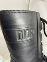 Load image into Gallery viewer, Christian Dior Black Leather Quest Combat Boots
