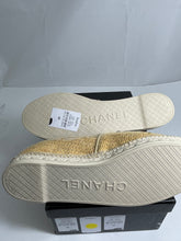 Load image into Gallery viewer, Chanel 19S Raffia PVC Espadrilles
