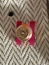 Load image into Gallery viewer, Hermes Mini H Pop Rose Pink Earrings
