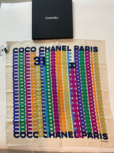 Load image into Gallery viewer, Chanel 21K Coco Ecru With Multicolor Scarf

