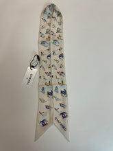Load image into Gallery viewer, Chanel 21K Ivory Multicolor Twilly Scarf
