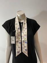Load image into Gallery viewer, Chanel 21K Ivory Multicolor Twilly Scarf
