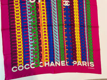 Load image into Gallery viewer, Chanel 21K Coco Pink With Multicolor Scarf
