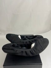 Load image into Gallery viewer, Chanel 19P Black Suede Ballet Flats
