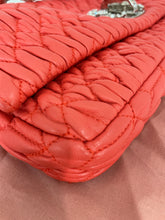 Load image into Gallery viewer, Miu Miu Coral Matelasse Leather Shoulder Bag
