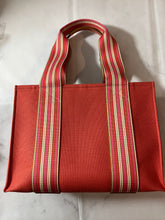 Load image into Gallery viewer, Loro Piana Suitcase Striped Tote

