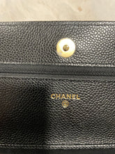 Load image into Gallery viewer, Chanel Classic Black Caviar WOC Wallet On Chain Handbag

