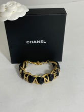 Load image into Gallery viewer, Chanel Icon Leather Chain Runway Bracelet
