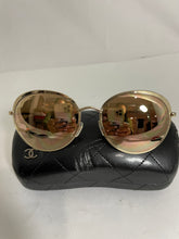 Load image into Gallery viewer, Chanel Aviator Gold Mirror Sunglasses
