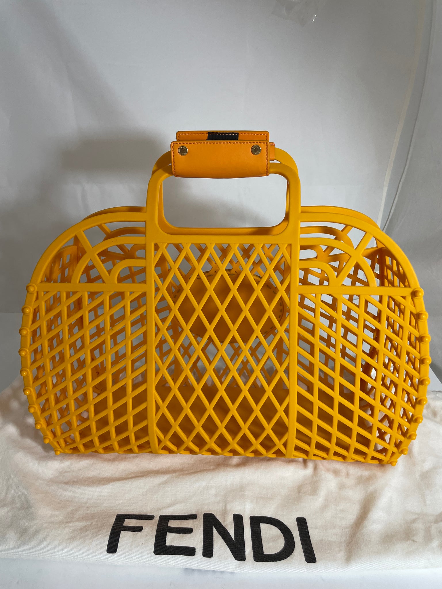 Fendi SS21 Recycled PVC Basket Handbag Collection