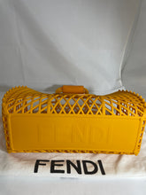 Load image into Gallery viewer, Fendi Orange Recycled Plastic Basket Bag
