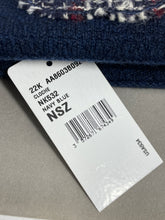 Load image into Gallery viewer, Chanel Blue Cashmere w/ Tweed Trim Hat
