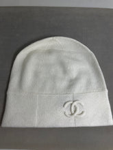 Load image into Gallery viewer, Chanel Winter White Cashmere Hat
