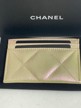 Load image into Gallery viewer, Chanel 19 Iridescent Rose CC Card Case
