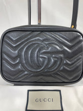 Load image into Gallery viewer, Gucci Marmont Small Black Camera bag
