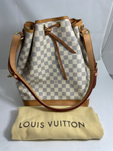 Load image into Gallery viewer, Louis Vuitton Damier Azur Canvas Noe Drawstring Bucket Bag
