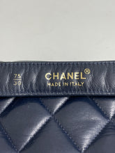 Load image into Gallery viewer, Chanel Navy Blue Gold Hardware Fanny Belt Bag
