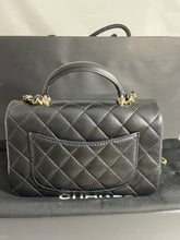 Load image into Gallery viewer, Chanel Classic Black Mini Rectangle Top Handle Handbag
