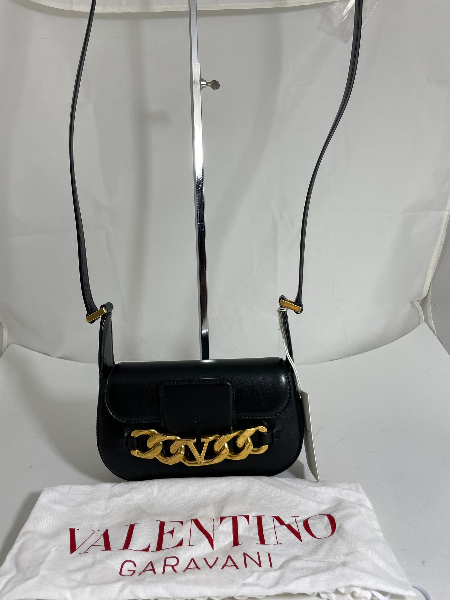 Valentino Garavani Vlogo Chain Small Crossbody Flap Bag