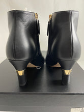 Load image into Gallery viewer, Chanel 20P Black Leather Ankle Bootie
