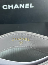 Load image into Gallery viewer, Chanel 19 Gray CC Card Case
