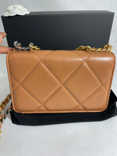 Load image into Gallery viewer, Chanel 22A Caramel Quilted WOC Crossbody Bag
