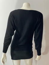 Load image into Gallery viewer, Lanvin Black Dolman Sleeve Sweater
