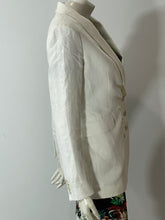 Load image into Gallery viewer, Theory White Linen Blazer

