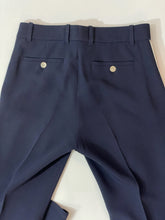 Load image into Gallery viewer, Gucci Navy Grosgrain Trim Pants

