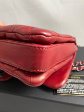 Load image into Gallery viewer, Chanel Classic Red Single Flap Double Compartment Handbag
