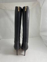 Load image into Gallery viewer, Jimmy Choo Gray Leather Knee High Boots
