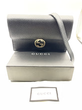 Load image into Gallery viewer, Gucci Black WOC Crossbody Clutch Bag
