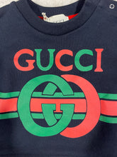 Load image into Gallery viewer, Gucci Navy Long Sleeve Sweatshirt
